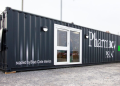 Temporary shipping container pharmacy to meet “immediate need”