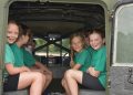 Children celebrate ‘Forces Day’ in Sutton Veny