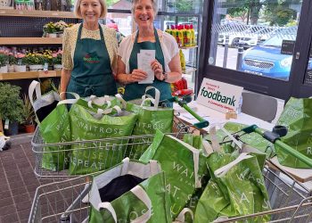 Foodbank boosted by support from local supermarket