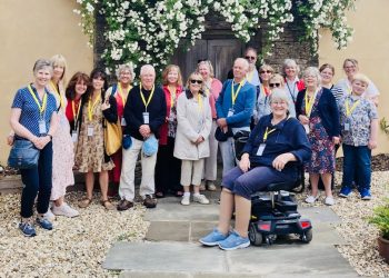 Royal day out for the Wessex MS Centre at Highgrove