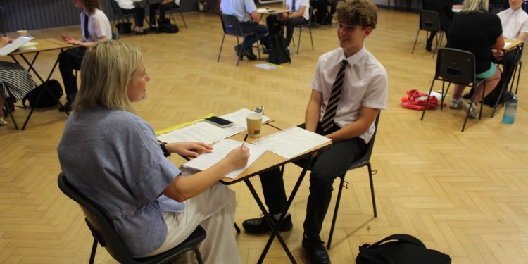 Students prepare for success at mock interview day