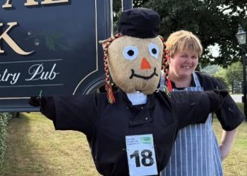 Scarecrows take over Corsley!