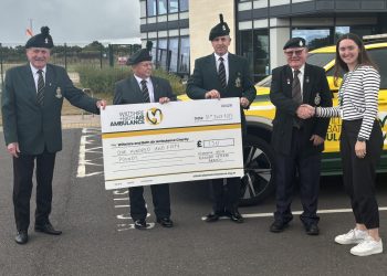 Warminster veterans raise funds to support Air Ambulance