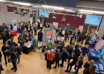 Successful careers fair at Kingdown School