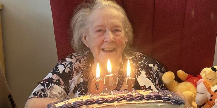 Warminster resident celebrates 100th birthday