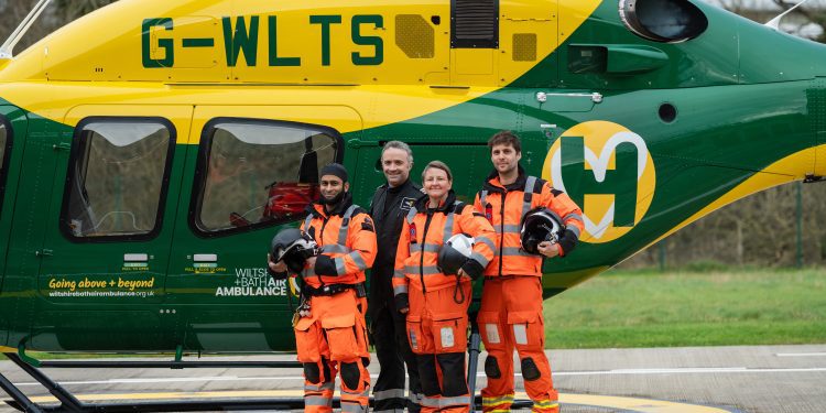 Air ambulance charity called to 49 incidents in Warminster area last year