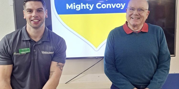 Fitness challenge supports local man driving aid to Ukraine