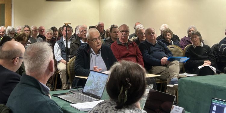 Councillors and residents unite against housing plans