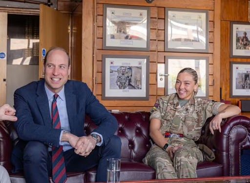 Prince William pays tribute to Warminster-based soldier