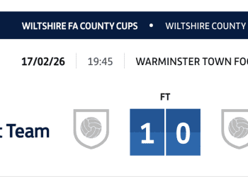 Warminster Town reach Wiltshire FA Senior Cup final after semi-final win