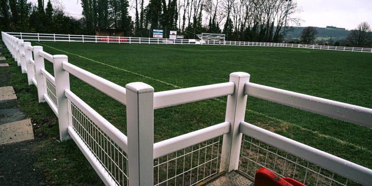 Pitch barrier replacement at Warminster Town is complete