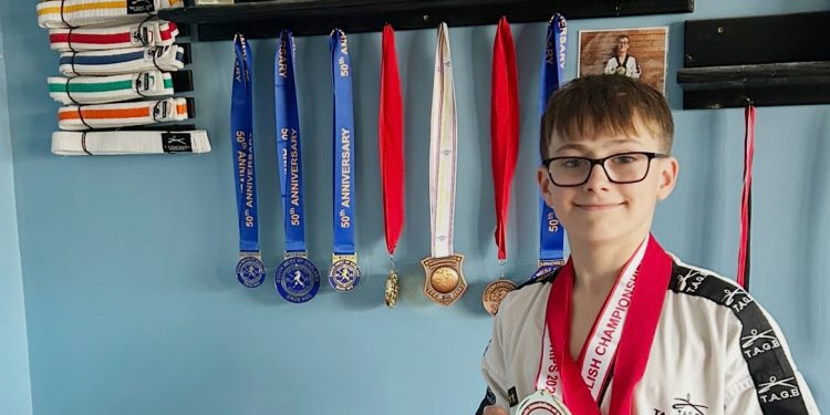 Warminster teen wins gold at national Taekwondo championships