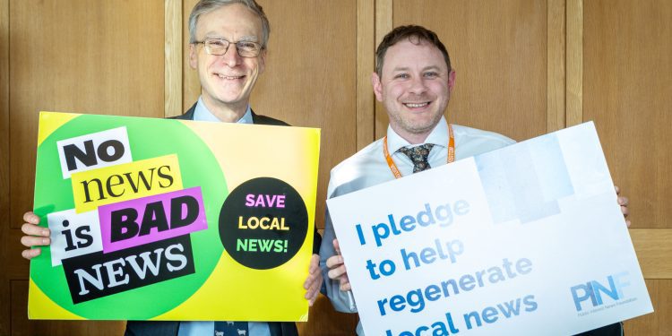 Warminster Journal joins MPs in Parliament to discuss future of local news