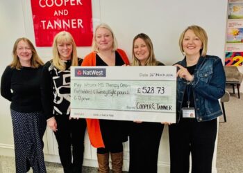 Warminster charity receives boost from local business