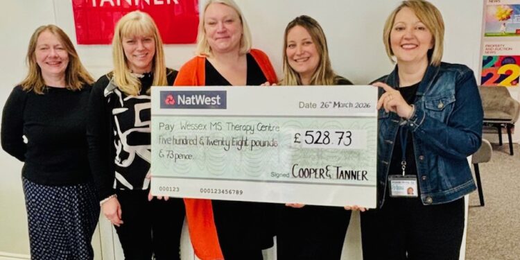 Warminster charity receives boost from local business