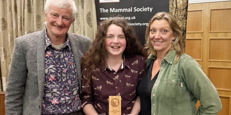 Warminster teen crowned UK’s Young Mammal Champion