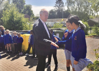 Bishop blesses new chapel at primary school