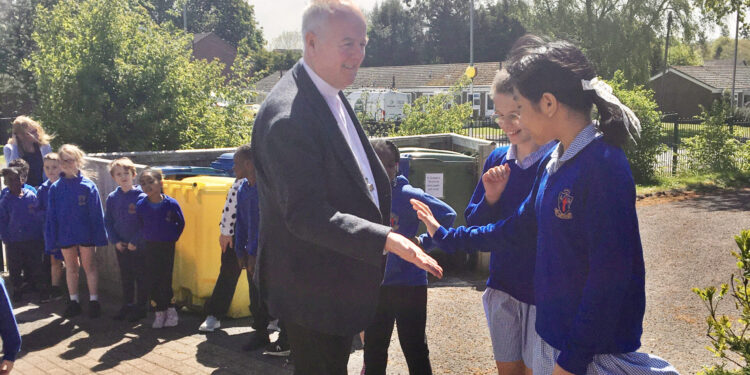 Bishop blesses new chapel at primary school