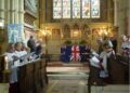 Village hosts annual service honouring wartime connections