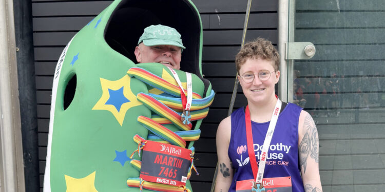 Fundraising father and daughter take on Bristol 10k challenge