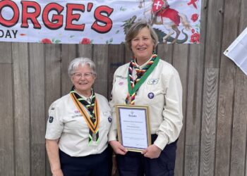 Warminster woman recognised for service to Scouting