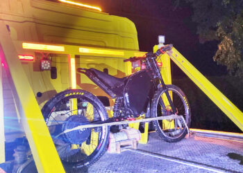 Police seize illegal e-bike in Warminster