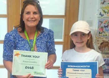 Young fundraiser inspired by dementia club friendship