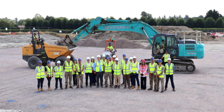 Construction begins on new facilities at Warminster barracks
