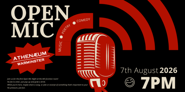 Open Mic Night at the Athenaeum