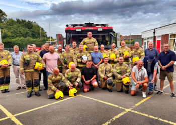 Warminster firefighter steps down after 26 years