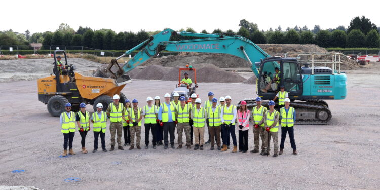 Construction begins on new facilities at Warminster barracks