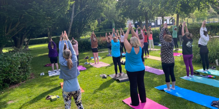 Still time to try free yoga in the park
