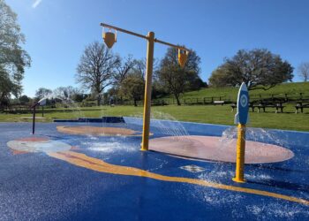 Thousands enjoy splash pad during summer season