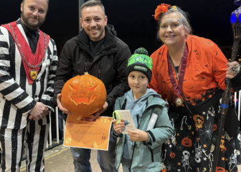 Pumpkins bring spooky fun to Warminster park